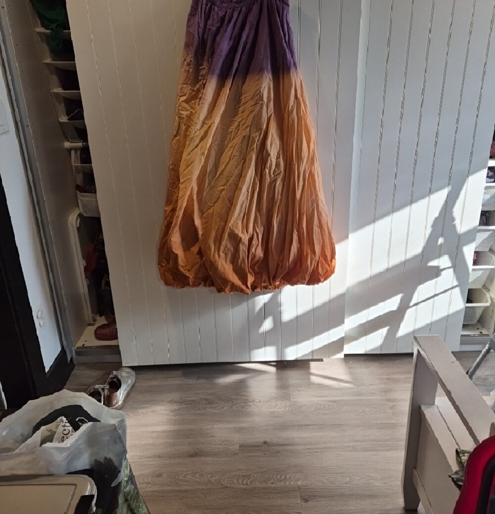 Ombre Purple to Orange Maxi Dress - Picture 4 of 4